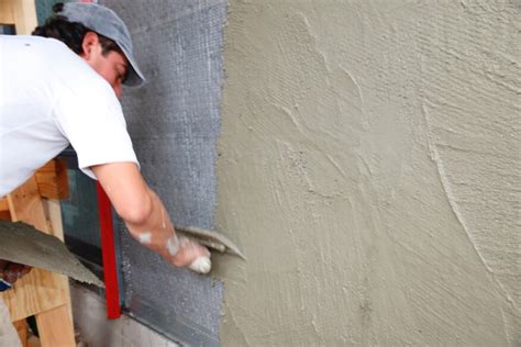 step by stucco installation